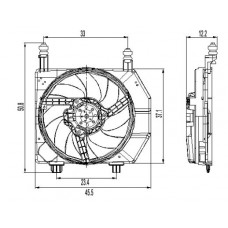Ventilátor komplett