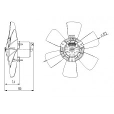 Ventilátor komplett
