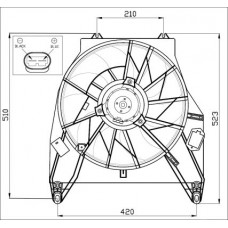 Ventilátor komplett