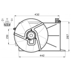 Ventilátor komplett