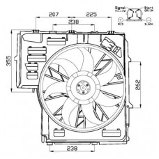 Ventilátor komplett