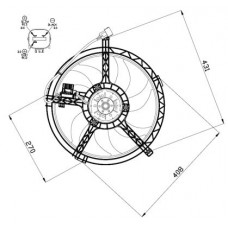 Ventilátor komplett