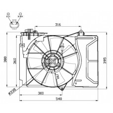 Ventilátor komplett