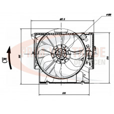 Ventilátor komplett