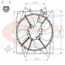 Ventilátor komplett