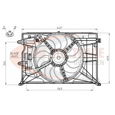 Ventilátor komplett