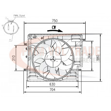 Ventilátor komplett
