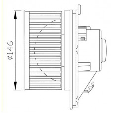 Ventilátor komplett