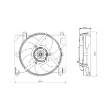 Ventilátor komplett