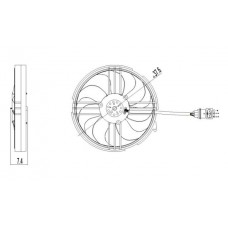Ventilátor komplett