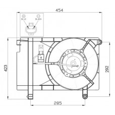 Ventilátor komplett