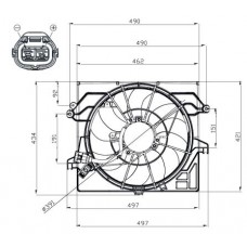 Ventilátor komplett