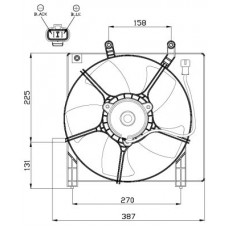Ventilátor komplett