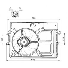 Ventilátor komplett