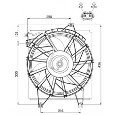 Ventilátor komplett