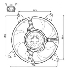 Ventilátor komplett