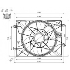 Ventilátor komplett
